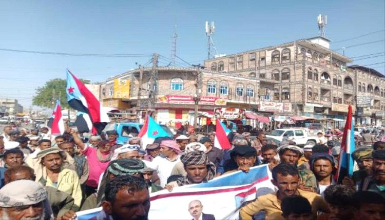 بمهرجان خطابي رائع لودر تعلن وقوفها التام إلى جانب ردفان الثورة