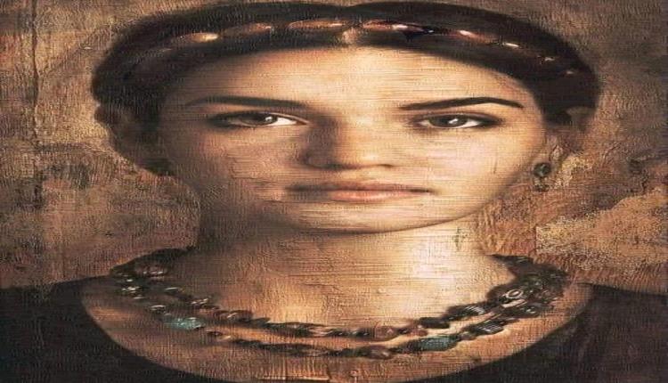 تخيل دي صورة مرسومة لإحدى المصريات من اكتر من 2000 سنة !!!   
دي ..