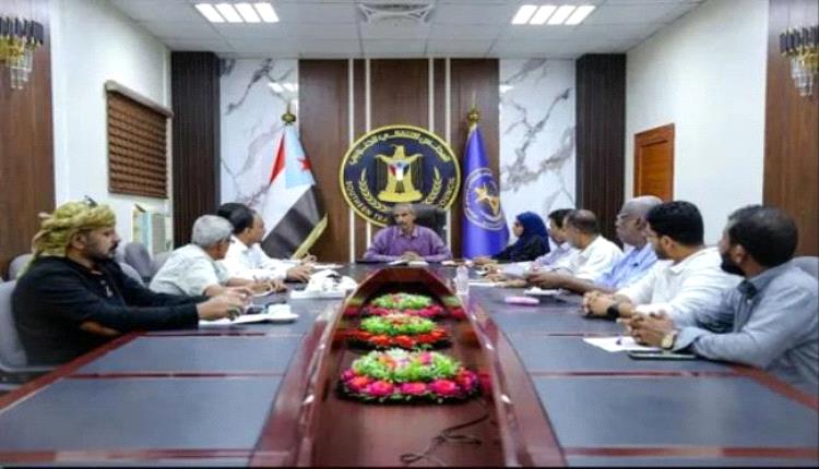 انتقالي عدن يناقش مستجدات برنامج التصعيد الشعبي السلمي
