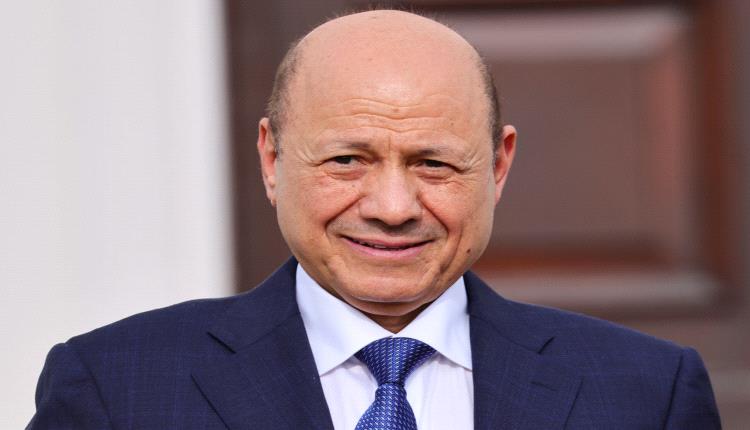 من الرياض القائد محسن عبيد على بيان رشاد العليمي.