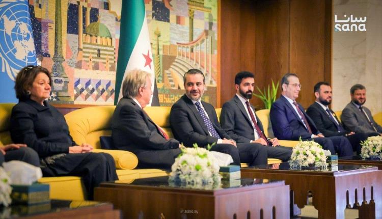 غوتيريش يصل دمشق في أول زيارة لأمين عام للأمم المتحدة إلى سوريا منذ 17 عام