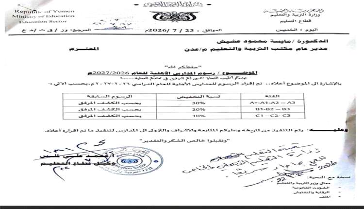 مع احترامي للجهة التي أصدرت هذا التعميم، لاكن ما يحدث على أرض الواقع مختلف تماما. 
