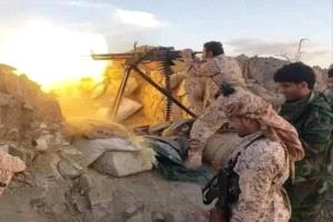 سقوط شهيد وجريح إثر هجوم بطائرة مسيرة حوثية في جبهة الحد بيافع