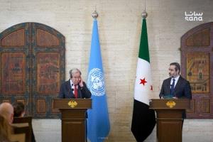 الشيباني يطالب بانسحاب إسرائيلي كامل من الأراضي السورية