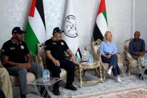 المستشفى الميداني الإماراتي في غزة يستقبل وفداً من مكتب الأمم المتحدة
