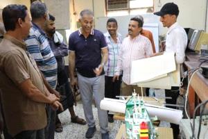الجاوي يتفقد أوضاع المعهد التقني البحري بالعاصمة عدن