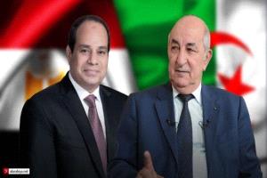 تبون والسيسي يشددان على ضرورة العمل لتجاوز الوضع الصعب بليبيا