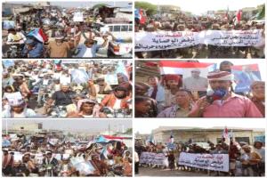 أبناء المحفد يواصل التصعيد الشعبي ضد الوصاية الخارجية
