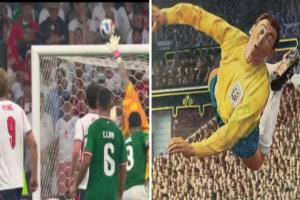 على ملعب أزتيكا بمكسيكو سيتي انقبضت قلوب الإنجليز ليس لأن منتخب الأسود الثلاثة سيلعب أمام المكسيك في عش الدبابير..