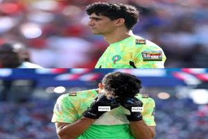 مشهد ياسين بونو و هو بيبكي بعد خساره المغرب من فرنسا ده واحد من المشاهد الصعبه فعلا !