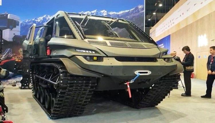 الكشف عن المركبة الروسية المجنزرة 