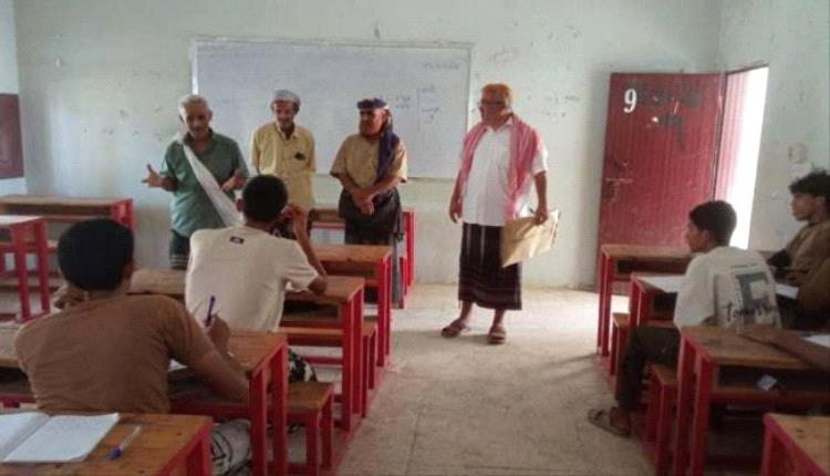 انتقالي مودية يتفقد سير الامتحانات النهائية في ثانوية جواس