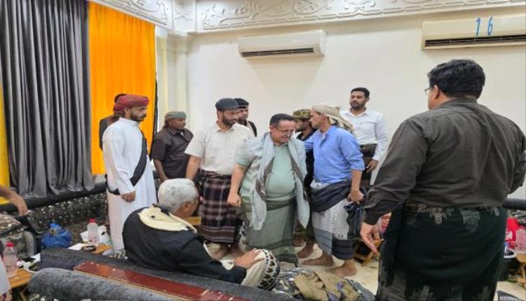 القائم بأعمال الأمين العام يقدّم واجب العزاء في وفاة اللواء محمد سعيد بن بريك بعدن
