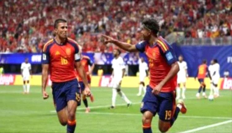 هزيمة مدوية للمنتخب السعودي أمام المنتخب الاسباني