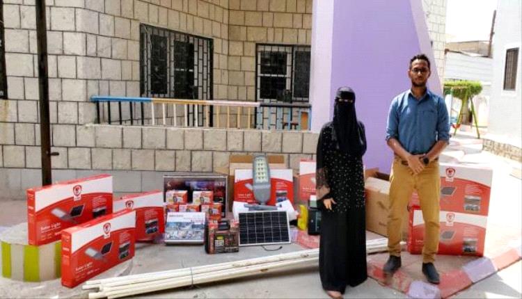 مأمور التواهي يدعم روضة الضياء بمنظومة مراقبة وإنارة متكاملة بالطاقة الشمسية