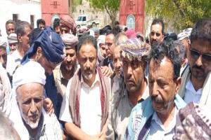 من الضالع جاءت الروح النقية لتعانق أبين وتعزي في فقيد الوطن الرئيس هادي