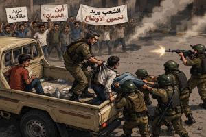 تصاعد الغضب الشعبي في العاصمة عدن والقوات المدعومة سعودياً تطلق الرصاص الحي لتفريق الاحتجاجات