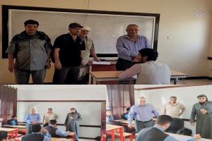 مدير عام مكتب التربية والتعليم بالضالع يختتم نزوله الميداني والإشرافي تزامنًا مع اختتام اختبارات الثانوية العامة