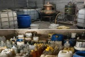 ضبط متهمين ومعملين للخمور في حضرموت
