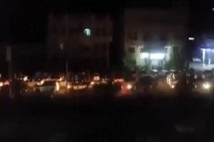 الاحتجاجات الشعبية تحاصر القوات السعودية في العاصمة  عدن
