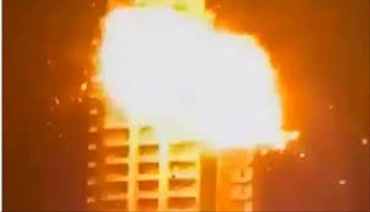 صواريخ إيران تستهدف مبنى سكنيًا في العاصمة البحرينية