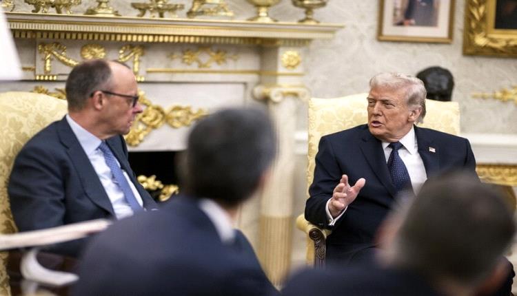 "نيويورك تايمز": ميرتس طرح أسئلة على ترامب حول كيفية وشروط إنهاء الصراع مع إيران