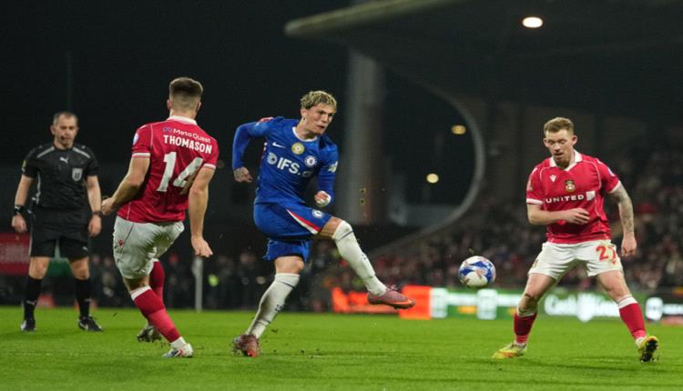 تشيلسي ينجو من فخ ريكسهام ويتأهل إلى ربع نهائي كأس الاتحاد الإنجل..