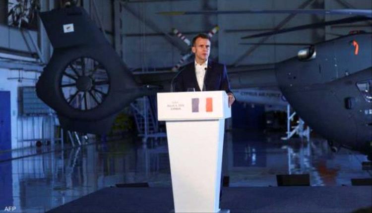 الرئيس الفرنسي: سننشر 12 سفينة حربية لتأمين الملاحة في البحر المتوسط