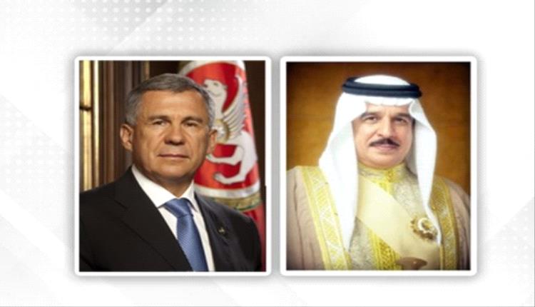 عاهل البحرين يتلقى اتصالاً هاتفياً من حاكم تتارستان..