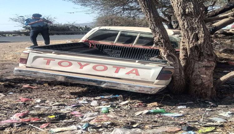 حادث مروري في قرية الحقب