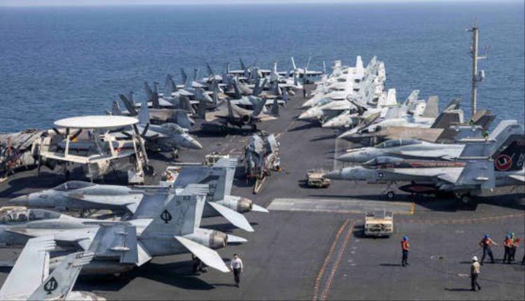 سفينة إيرانية تقترب بشكل خطير من حاملة الطائرات "لينكولن"