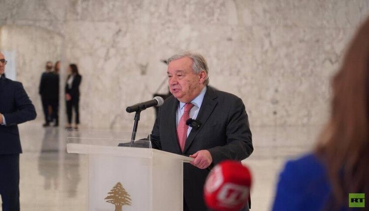 غوتيريش يطالب إسرائيل و"حزب الله" بوقف الحرب