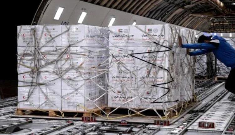 جسر حميد الجوي يواصل إرسال الطائرات الإغاثية إلى قطاع غزة