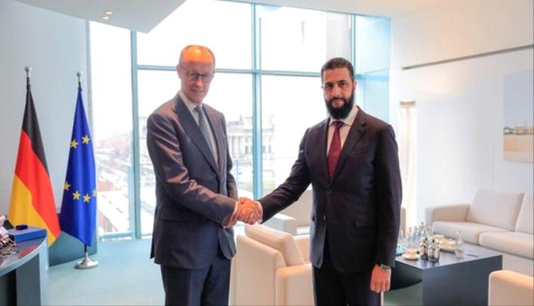 الرئيس السوري والمستشار الألماني يطلقان برنامج الهجرة الدوارة