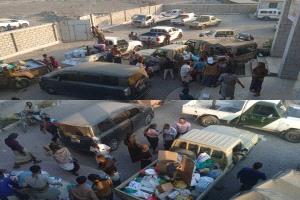 انتقالي مديرية الضالع يدشن أولى قوافلة الغذائية لإفطار ابطال القوات المسلحة الجنوبية المرابطين بالجبهات