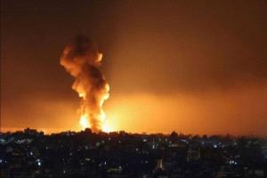 غارة إسرائيلية تستهدف بلدة الرملية بلبنان