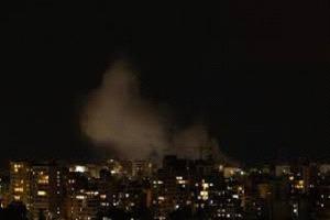 إسرائيل تقصف مقر قناة المنار التابعة لحزب الله