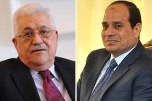 الرئيس السيسي يتلقى اتصالاً هاتفياً من نظيره الفلسطيني