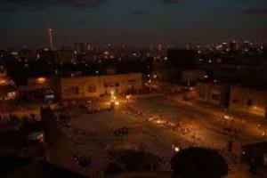 انقطاع الكهرباء في خرمشهر الإيرانية جراء غارات