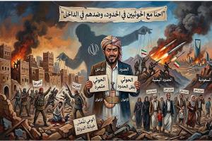 
"احنا مع الحوثيين في الحدود، وضدهم في الداخل".. 