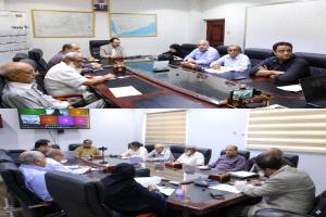 اجتماع برئاسة وزير الكهرباء لمتابعة تصريف طاقة بترومسيلة والطاقة الشمسية ومعالجة التحديات الفنية في المنظومة الكهربائية 