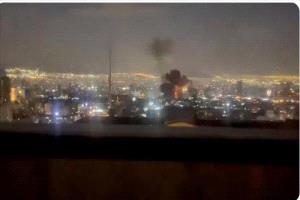 استهداف مبنى هيئة الإذاعة والتلفزيون الإيراني في طهران