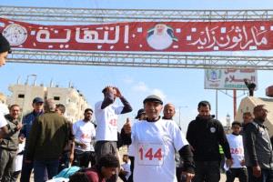 بمشاركة 500 متسابق.. الفارس الشهم 3 تطلق ماراثون زايد في غزة