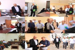 وكيل محافظة عدن " يشيد بمستوى الحضور ونسبة الانضباط الوظيفي في ديوان السلطة المحلية بدارسعد