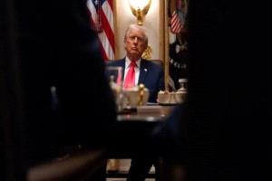 ترامب: أنا من دفع إسرائيل للمعركة ضد إيران