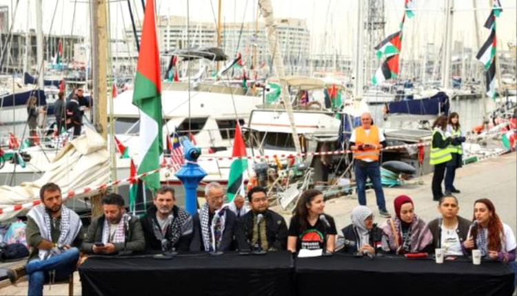 إسرائيل: نقل ناشطان في «أسطول الصمود» إلى تل أبيب لاستجوابهما