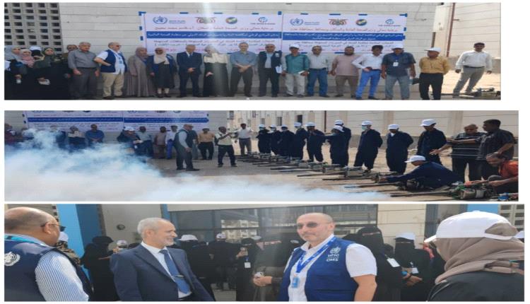 نائب وزير الصحة يدشن بعدن حزمة تدخلات لمكافحة الضنك وأمراض النواقل في 8 محافظات