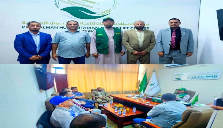 محافظ الضالع يناقش مع مدير مركز الملك سلمان للإغاثة تدخلات المركز ودعم مركز الغسيل الكلوي بالمحافظة