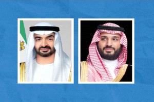 ولي العهد السعودي يبحث مع بن زايد تعزيز الأمن بالمنطقة