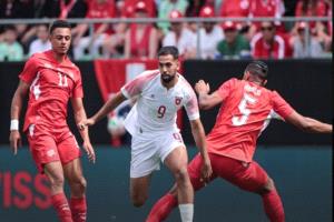 منتخب الأردن يتلقى خسارة قاسية أمام سويسرا في مباراة ودية استعدادا لكأس العالم  